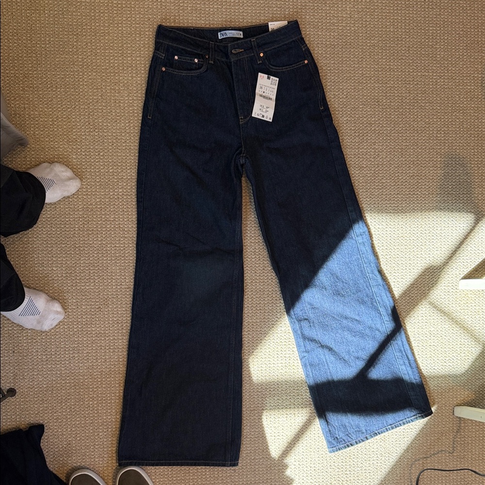 Women's Dark Blue Jeans